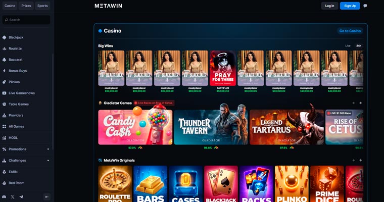 Metawin casino review