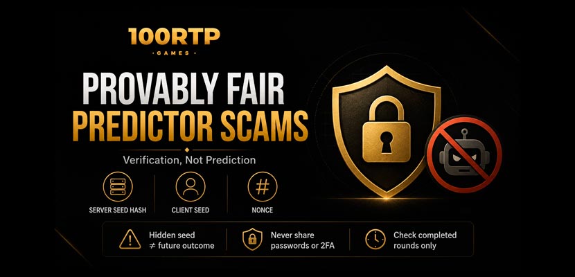 Provably fair predictor scams