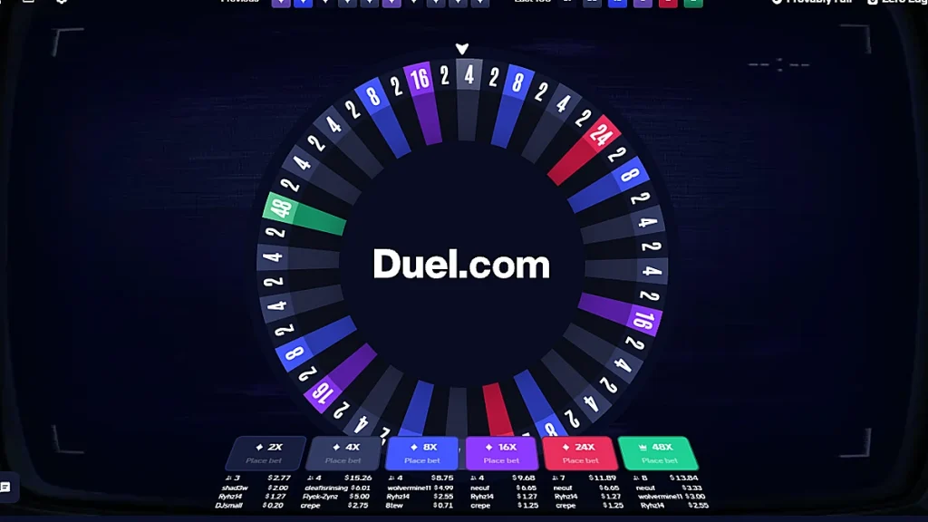 Castle roulette duel